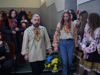 У культурно-мистецькому центрі міста Володимир відбувся захід до Дня українського добровольця 
