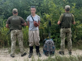 В Устилузькій громаді затримали жителя Дніпропетровщини, який хотів незаконно пробратися в Польщу 