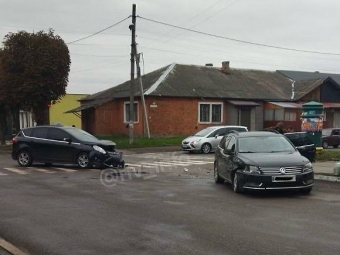 На проспекті Перемоги у Нововолинську трапилась аварія 