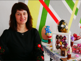 Тетяна Токарева із Володимира провела майстер-клас із писанкарства у Зимнівській громаді 
