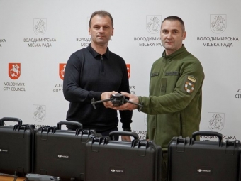«Сталева сотка» отримала чергову партію «мавіків» від Володимирської громади 