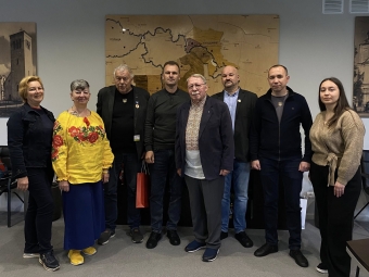 Гості з німецького Цвікау відвідали Володимирську громаду та вшанували пам'ять захисників 