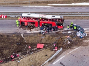 У ДТП в Польщі потрапив автобус з українцями 