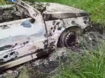 На Волині чоловік підпалив себе у власному авто 