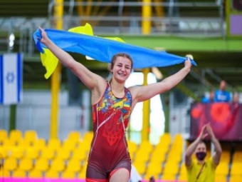 Спортсменка з Іванич здобула золото на Чемпіонаті Європи з вільної боротьби 
