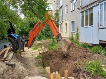 КП “Володимиртепло” замінило зношені теплові мережі на вулиці Луцькій 