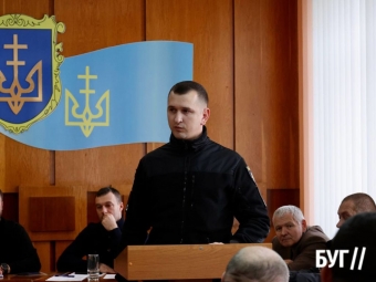На Володимирській районній та міській сесіях представили нового керівника поліції 