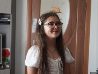 У Володимирі привітали з днем народження доньку загиблого учасника АТО Ігоря Упорова 