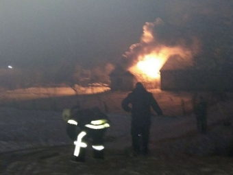Вночі у Володимирі-Волинському горів будинок 