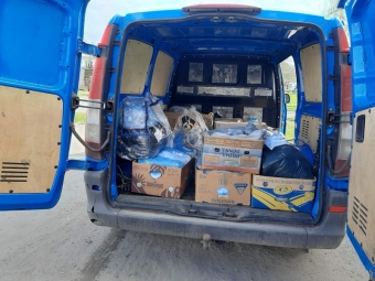 З Іванич відправили допомогу в Дніпро 