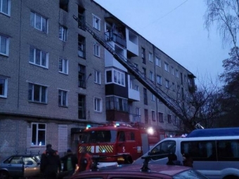 У багатоквартирному будинку Нововолинська вибухнув газовий ба 