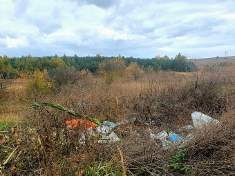 У «Волинських Карпатах» виявили два сміттєзвалища 