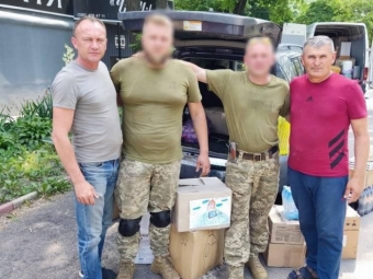 Жителі Затурцівської громади доставили чергову допомогу на передову 